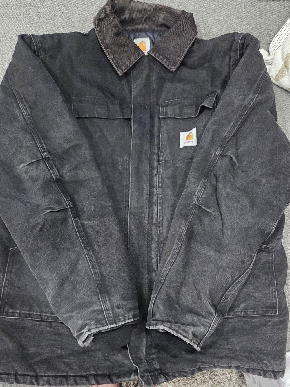 Vintage Carhartt Men’s Black Duck Jacket